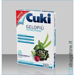 SACCHETTI  FREEZER GELOPIU CUKY 18X28 PZ.30 NORMALE