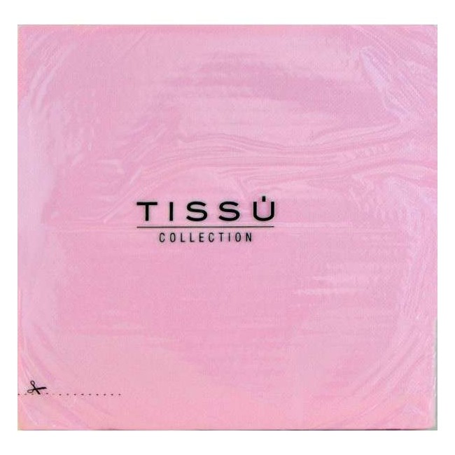 TOVAGLIOLI CARTA COLORATI 38 X 38 2 VELI TISSU' PZ.40 CADAUNO PINK