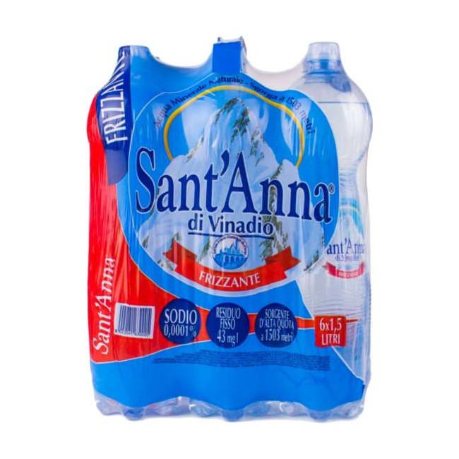 S.ANNA FRIZZANTE CL.150 X 6 BOTTIGLIE PET