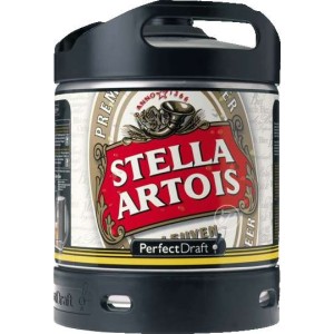 BIRRA STELLA ARTOIS FUSTO LT.6 PER IMPIANTO SPINA PERFECT FRAFT PHILIPS KIT 1 FUSTO