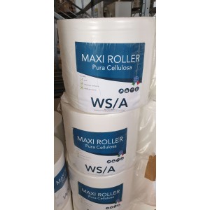 BOBINE CARTA PURA OVATTA CELLULOSA I° SCELTA X 2 ROTOLI...