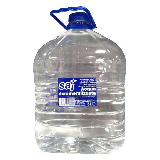 ACQUA DEMINERALIZZATA LT.5