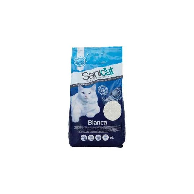 SANICAT LETTIERA BIANCA AGGLOMERANTE