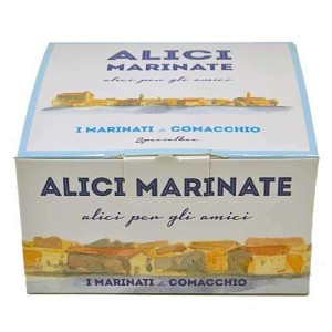 ALICI MARINATE   'SPECIALITA' DELLE VALLI DI COMACCHIO'  GR.350