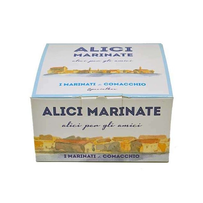 ALICI MARINATE   'SPECIALITA' DELLE VALLI DI COMACCHIO'  GR.350