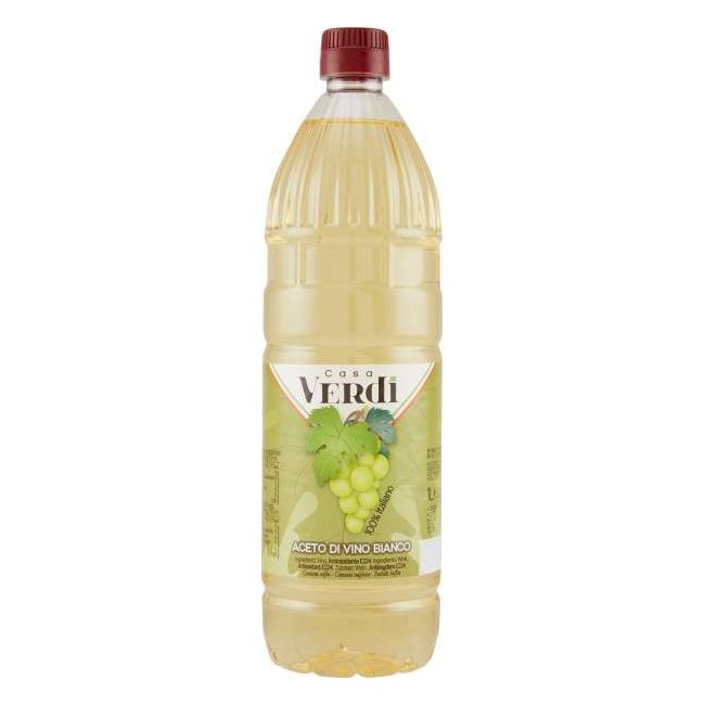 ACETO di vino bianco casa verdi PET 1 LT