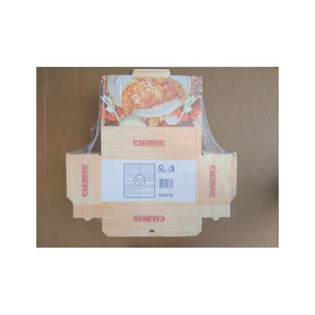 SCATOLA CALZONE18 X 31 H 10 CON COPERCHIO GIGANTE COLORATO PZ.100 KIT 1 UNITA'