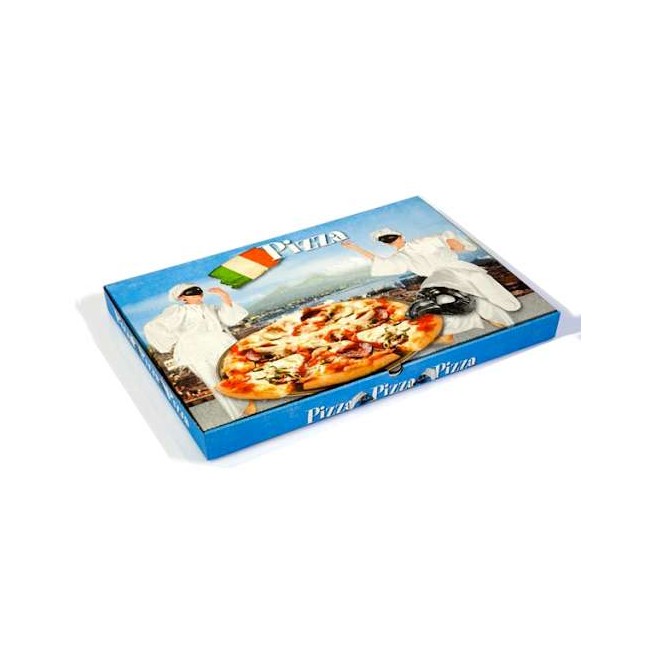 SCATOLA PIZZA 40 X 60 CON COPERCHIO GIGANTE COLORATO PZ.50 KIT 1