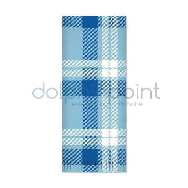 BUSTA PORTAPOSATE BLU  CON TOVAGLIOLO  PEZZI 500