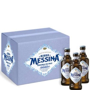 BIRRA MESSINA CRISTALLI DI SALE CL.50 X 15 BOTTIGLIE