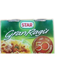 GRAN RAGU STAR CLASSICO GR.180    CONFEZIONE DA 2 LATTINE