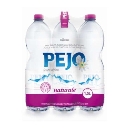 BANCALE A CASA  PEJO NATURALE CL.150 X 6 BOTTIGLIE PET   84 FARDELLI DA 6