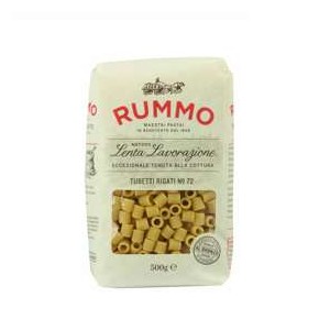 RUMMO PASTA tubetti NR.72 GR.500