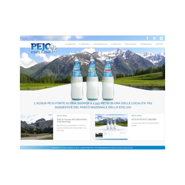 ACQUA PEJO FRIZZANTE CASSA CL.100 X 12...