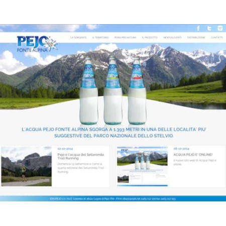 ACQUA PEJO FRIZZANTE CASSA CL.100 X 12 BOTTIGLIE VAR