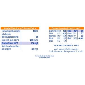 ACQUA RECOARO FRIZZANTE CL.100 X 12 BOTTIGLIE VAR 2