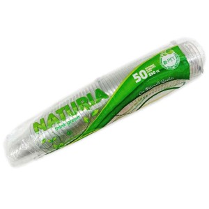 NATURIA BIO BICCHIERI TRASPARENTI 250CC  X 50 PZ.