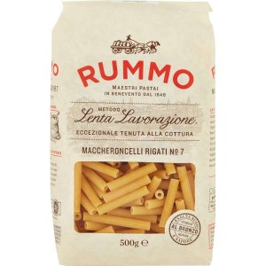 RUMMO PASTA MACCHERONCELLI RIGATI NR.7 GR.500