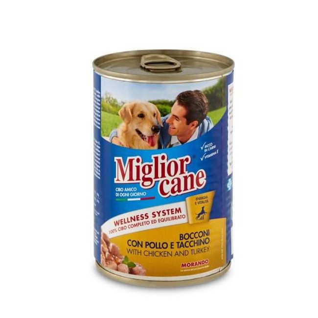 MIGLIORCANE BOCCONCINI POLLO E TACCHINO KG 1,25