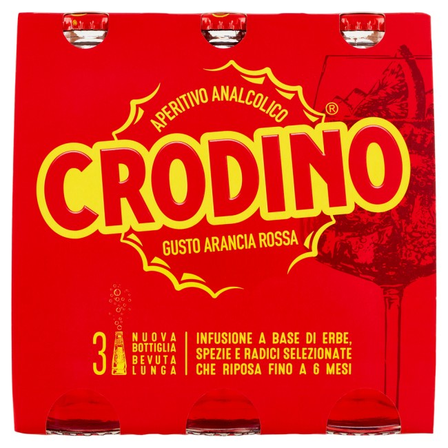 copy of CRODINO TWIST FRUTTI ROSSI 17,5 CL. SCATOLA DA X  24 BOTTIGLIE