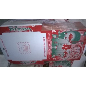 SCATOLA PIZZA 29,50 X 29,50 CON COPERCHIO DISEGNO...