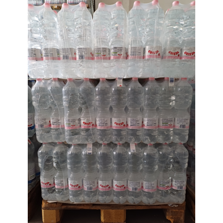 BANCALE GUIZZA NATURALE CL.150 X 6 BOTTIGLIE PET  BANCALE (75 FARDELLI X 6)