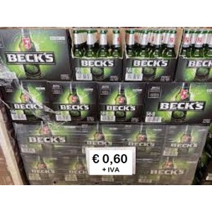 copy of BIRRA BECKS CL.33   X 24  BOTTIGLIE