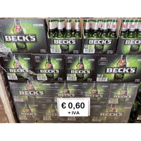 copy of BIRRA BECKS CL.33   X 24  BOTTIGLIE
