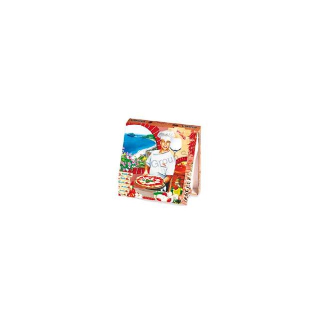 copy of SCATOLA PIZZA 32,50 X 32,50 CON COPERCHIO QUADRICROMIA PZ.100 KIT 1 UNITA'