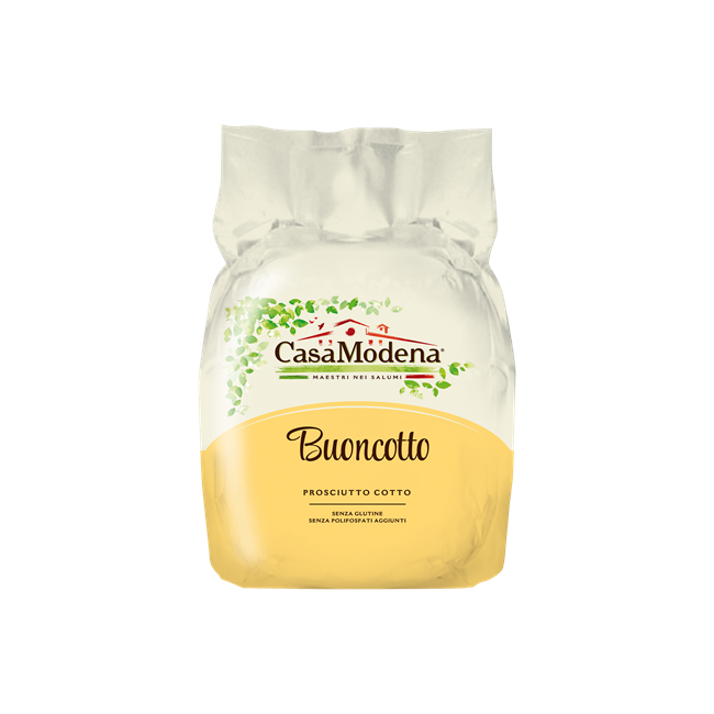 PROSCIUTTO COTTO INTERO BUON CASALE KG.8.00