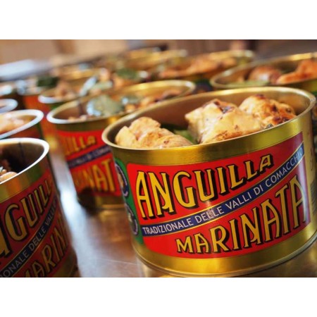 ANGUILLA  MARINATA   'SPECIALITA' DELLE VALLI DI COMACCHIO'  GR.550