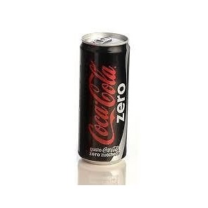 COCA COLA ZERO CL.33   X 24  LATTINE