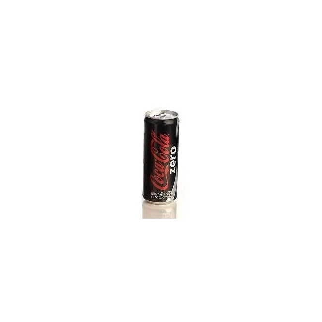 COCA COLA ZERO CL.33   X 24  LATTINE